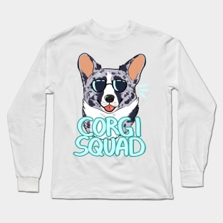 CORGI SQUAD (merle) Long Sleeve T-Shirt